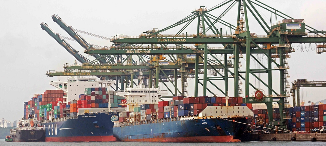 Libra Group Terminals in the Port of Santos