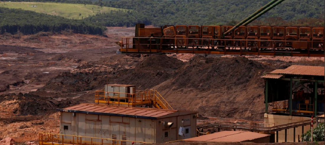Iron ore exports: Court cancels Vale's licenses - A view of the Brazilian mining company Vale SA collapsed in Brumadinho