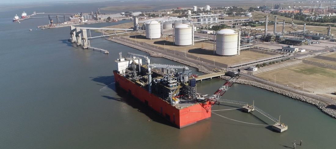 Vaca Muerta Shale Play: Exmar's Tango FLNG Touches Down in Bahia Blanca