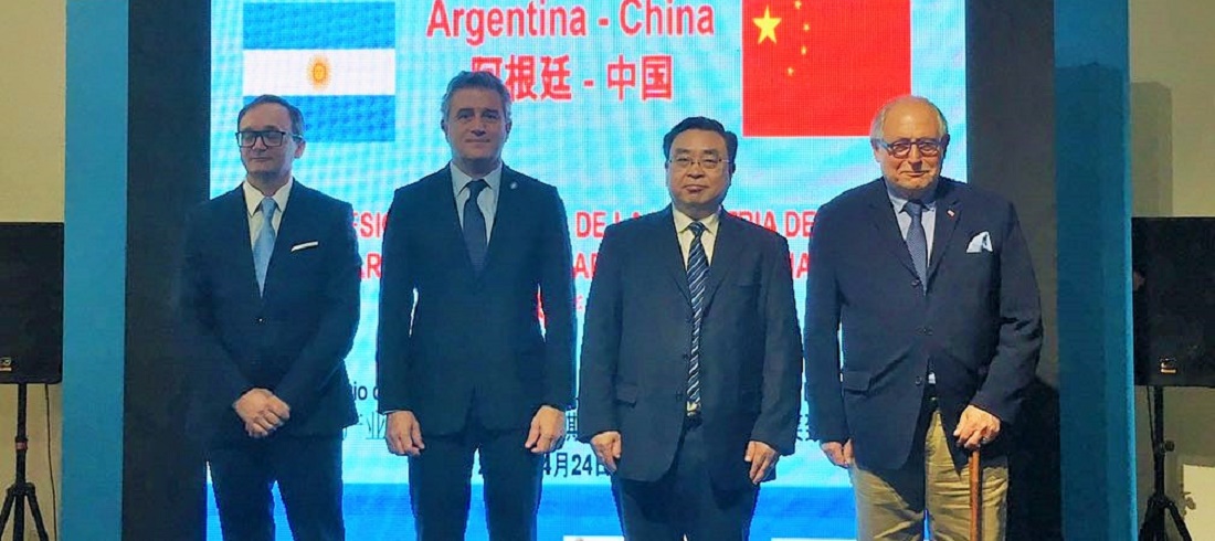 Luis Etchevehere is in China to improve Argentina soybean prospect