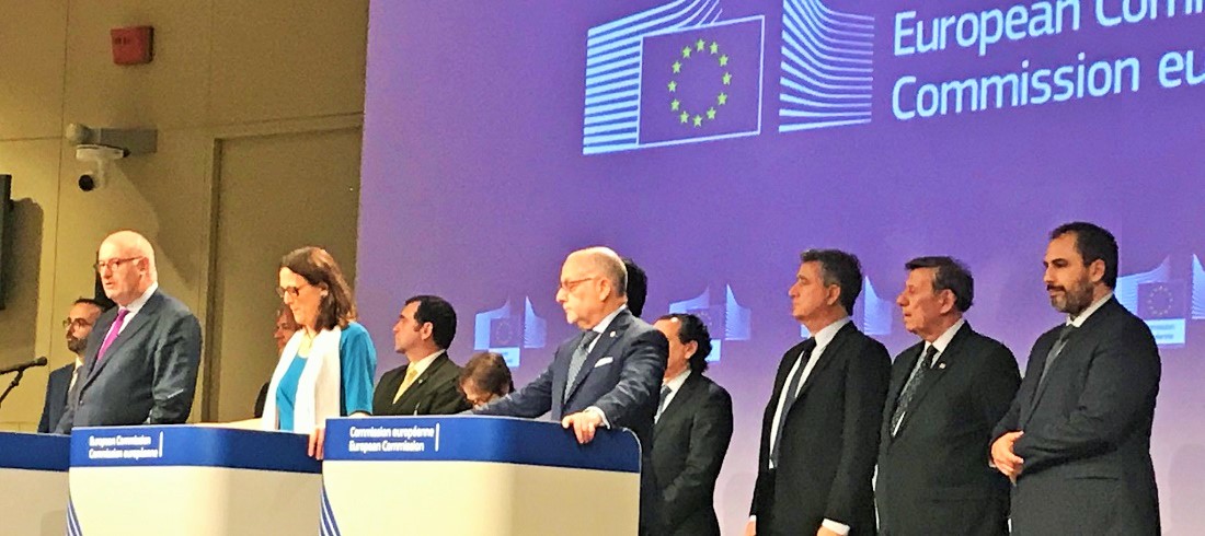 União Europeia e Mercosul fecham acordo histórico” is locked União Europeia e Mercosul fecham acordo - Mercosur - EU (European Union) Free Trade Agreement