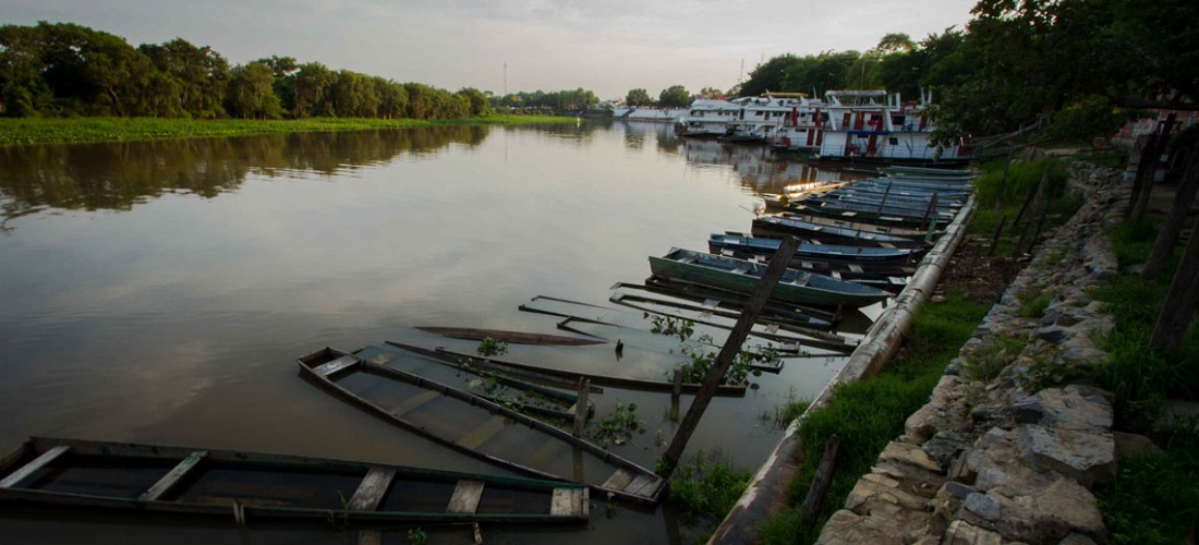 calado do Rio Paraguai - Paraguai River draft