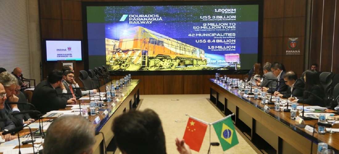 Governo do Paraná projeto de ferrovias