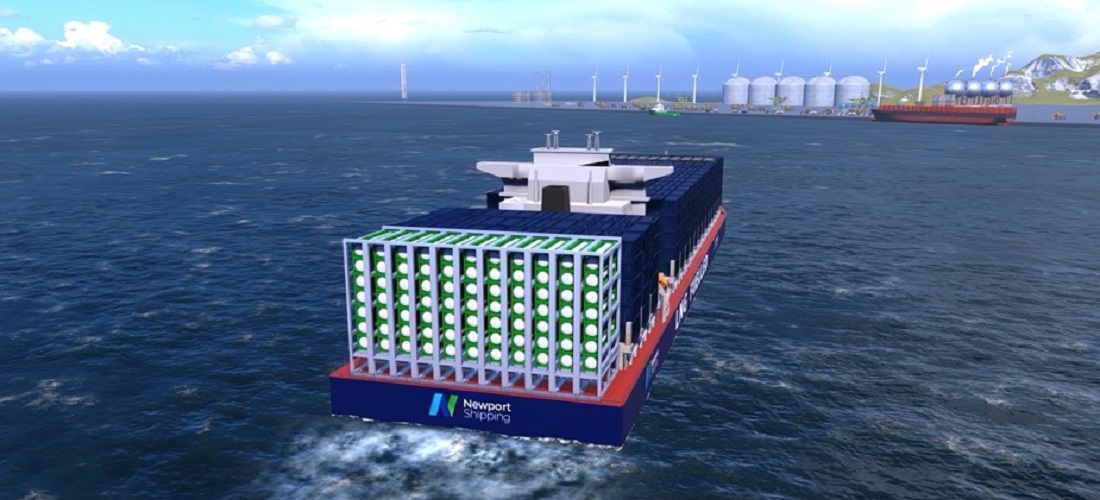 Containerised LNG GNL em contêineres