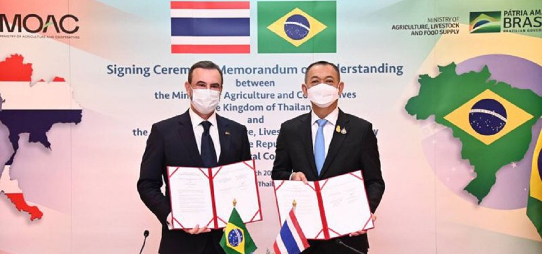 Brazil and Thailand sign agricultural cooperation MoU