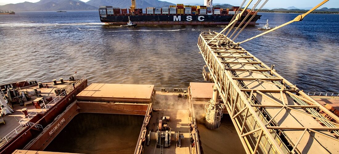  China recebe 91,8% da exportação de soja movimentada no Porto de Paranaguá